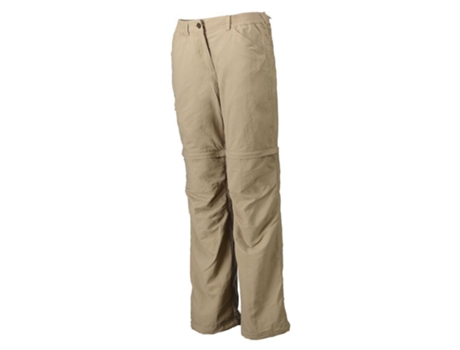 Pantalones para Mujer VAUDE Farley Zip Off Iv Regular Marrón para Montaña (34)