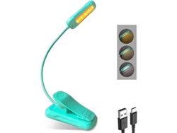 Lámpara De Lectura Recargable Para Cama, Luz Ámbar, 9 Niveles De Brillo, Protección Ocular.