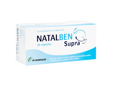 Complemento Alimentar ITALFARMACO Natalben Supra (30 cápsulas)