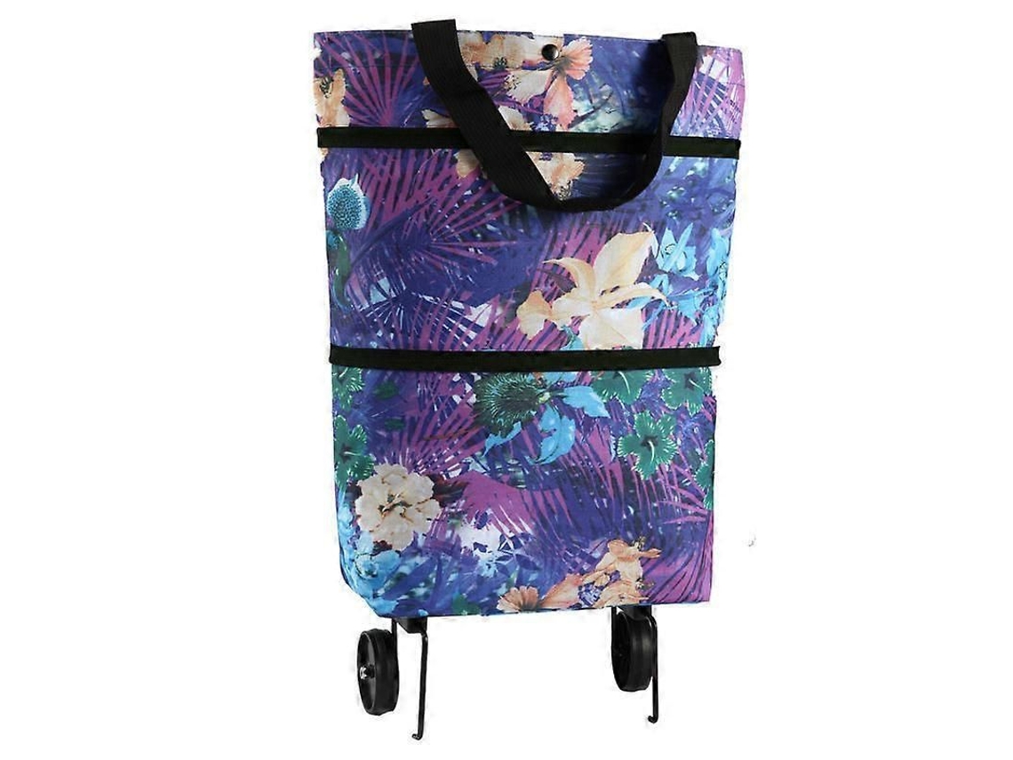 Bolsa plegable para carrito de la compra, ideal para supermercados. GOKOCO