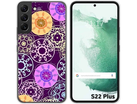 Carcasa Samsung Galaxy S22 Plus 5G TUMUNDOSMARTPHONE Dibujos Radial Multicolor