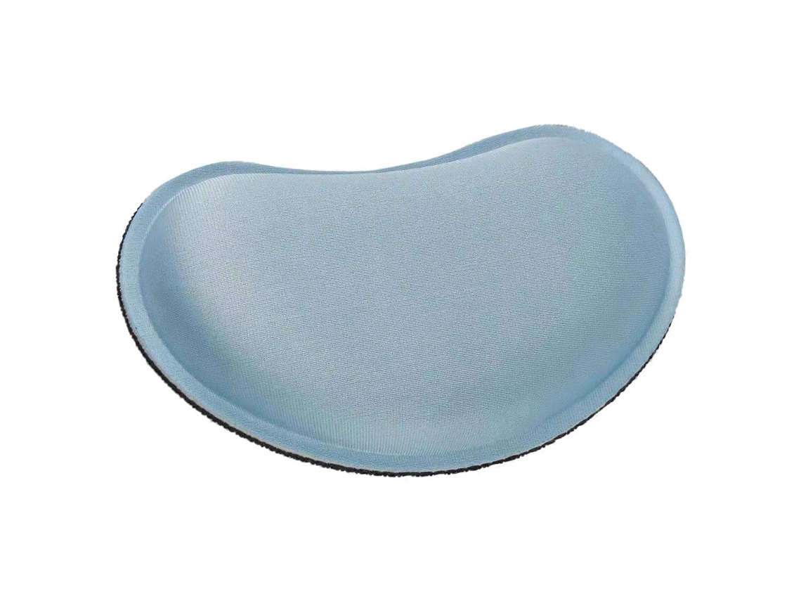 Reposamuñecas ergonómico fabricado en espuma viscoelástica para ratón, almohadilla de tela para uso en oficinas, trabajo con ordenador, gaming y entornos profesionales.