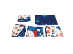 VYLARA Toalha De Mesa E Capas Para Cadeiras De Natal - Decoração Festiva Para Casa, Cozinha E Sala De Jantar