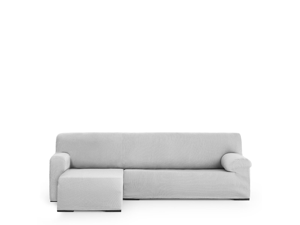 Funda para chaise longue de brazo corto izquierdo EYSA ULISES Gris Perla 110 x 110 x 310 cm