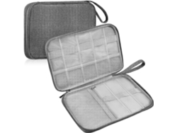 Estuche Organizador De Viaje De 2 Piezas, Kit De Almacenamiento De Poliéster Duradero