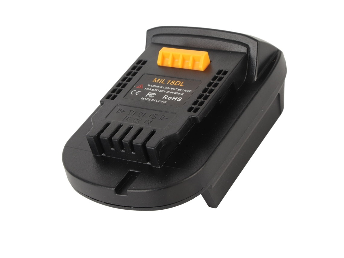 Adaptador De Batería Para Herramientas Eléctricas De 18 V Mil18dl Para Conector De Acoplamiento Milwaukee