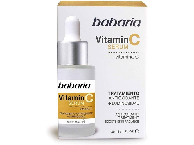 Sérum Facial BABARIA Vitamina C Antioxidante (30 ml)