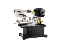 Sierra de cinta industrial de 1,1 Kw para metal, madera, plástico y acero Tekmaquinas