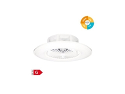 Ventilador de techo Box Fan con mando 22' CCT regulable Blanco GSC