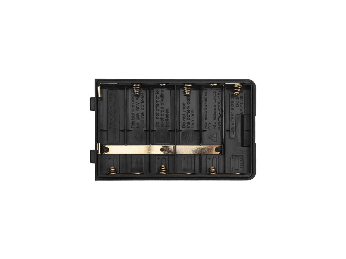 Caixa De Baterias Aa De Plástico Para Yaesu Vx-150 Vx-110, Pacote De 6 Pilhas Aa, Compatível Com Equipamentos Elétronicos