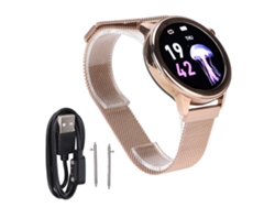 Reloj Inteligente F80 Para Mujer, Resistente Al Agua Ip68, Con Monitor De Frecuencia Cardíaca Y Pantalla Táctica Para Fitness.