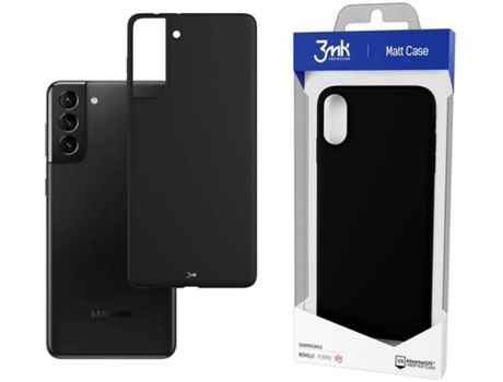 Funda Samsung Galaxy S21 5G 3MK Lisa (Negro)