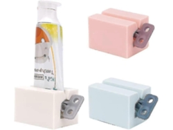 Juego de 3 exprimidores y porta pasta de dientes Rosewell