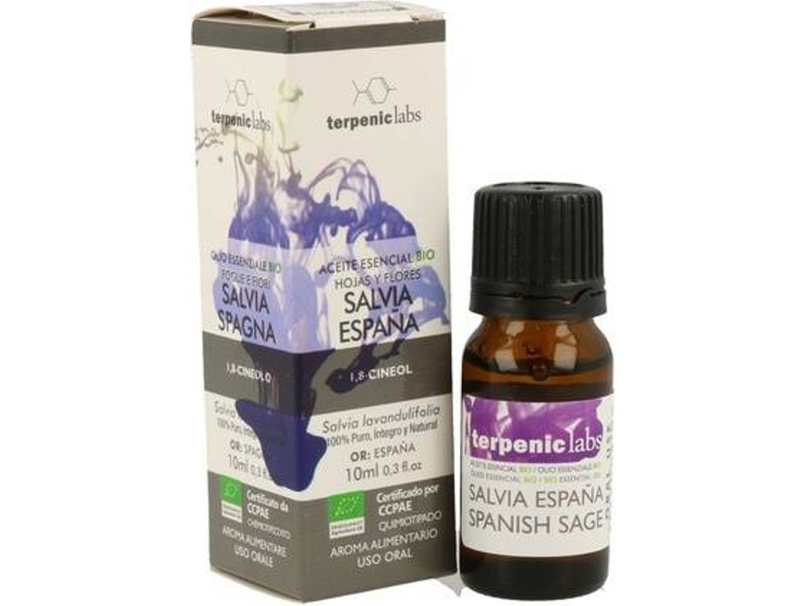Aceite Essencial TERPENIC Sálvia Espanha (10 ml de óleo essencial)