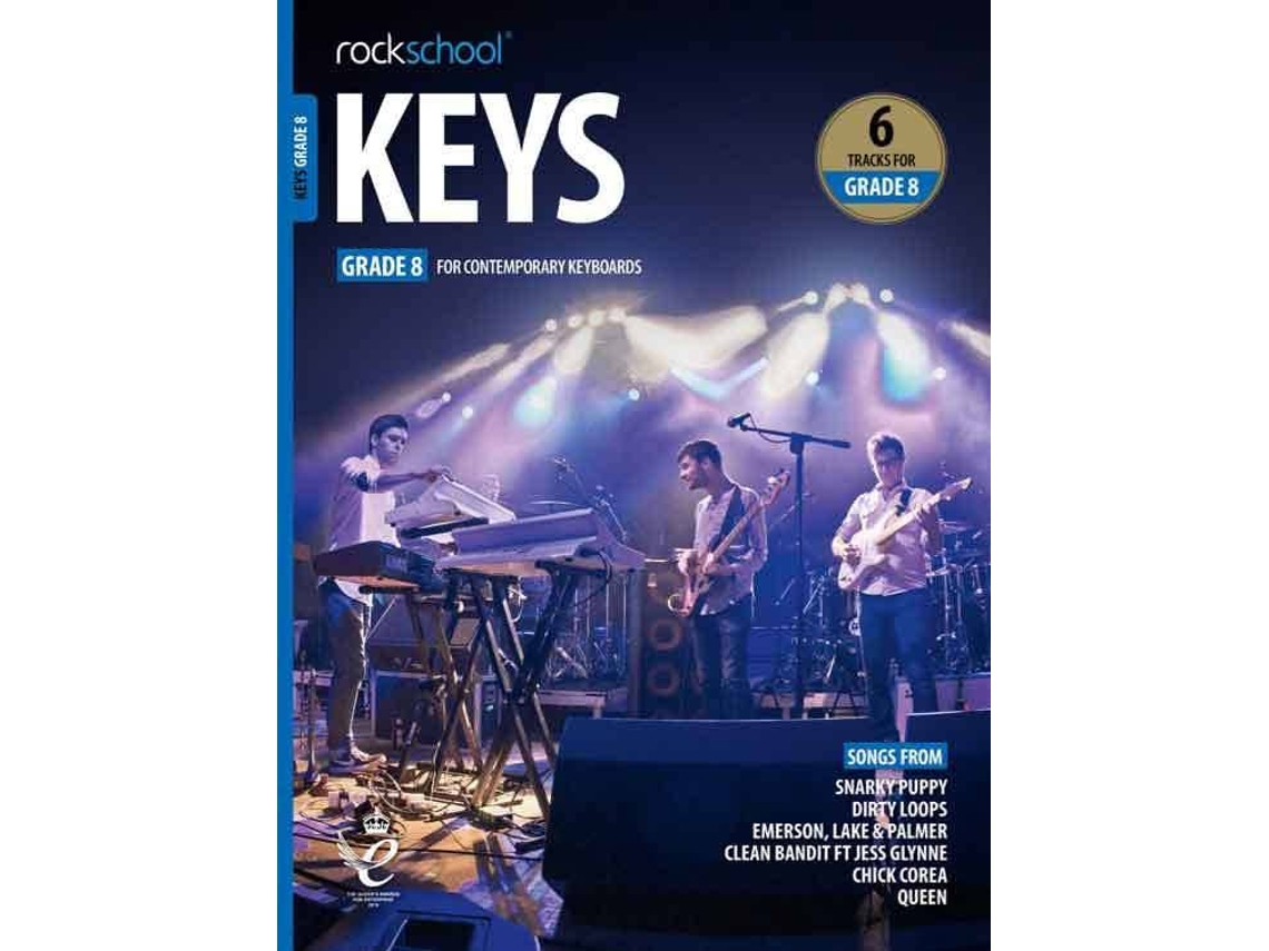 Libro ROCKSCHOOL Keys - Grade 8 (Para Teclado - Idioma: Inglés)