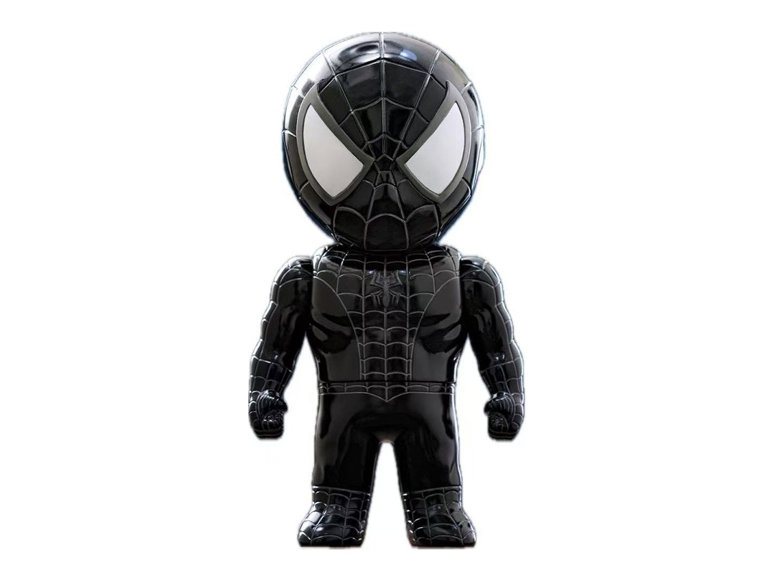 Figura Hot Toys Sms003 - Marvel Comics - El Sorprendente Hombre Araña - Traje Negro de Spider-Man