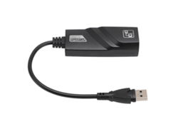 Adaptador De Red Portátil Usb 3.0 A Gigabit Ethernet 10/100/1000mbps, Plug And Play, Para Windows, Os X Y Linux.