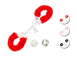 Kit de Sado adulto Esposas de Peluche y dados