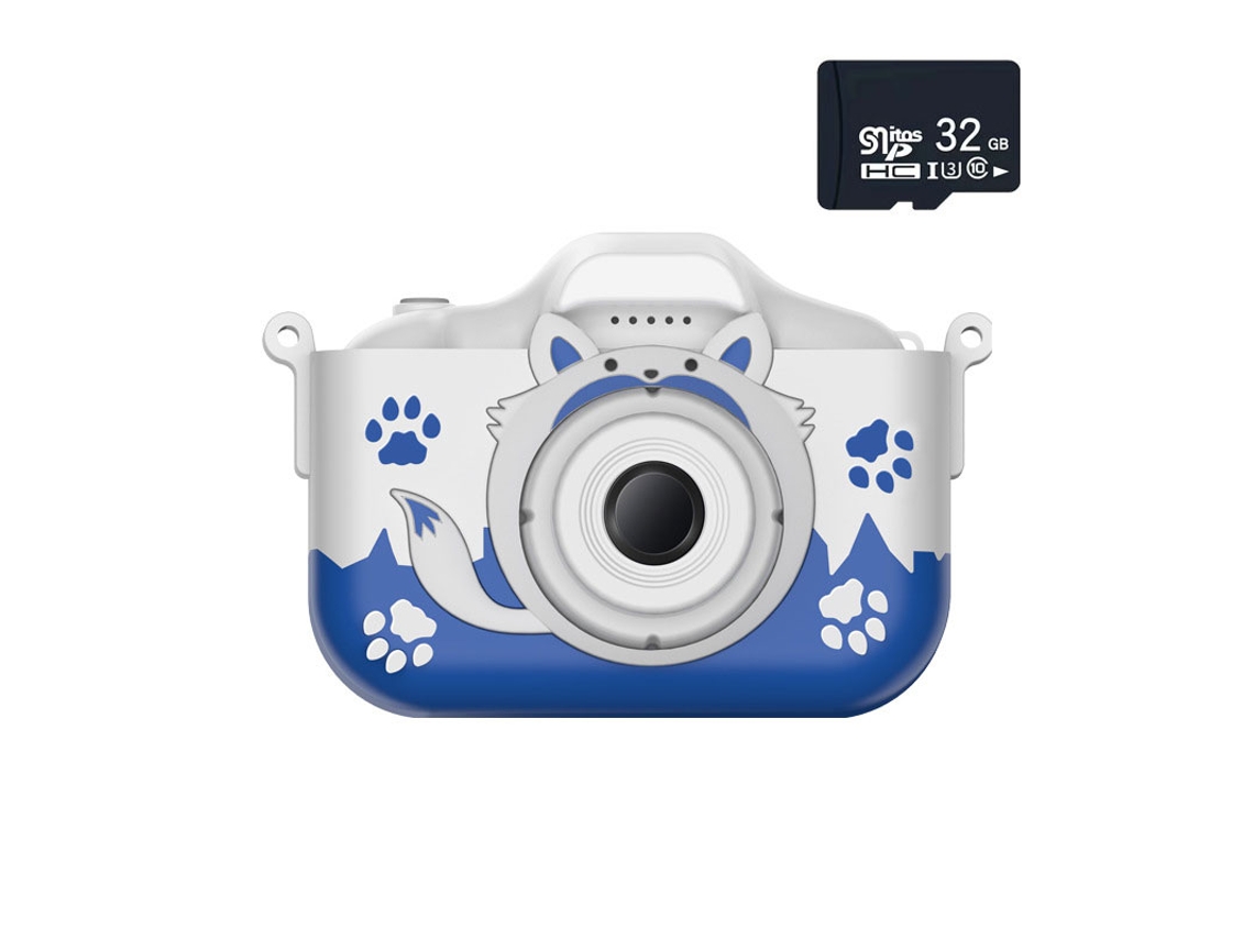Cámara compacta para niños SZSMART X5S 4K hd 2.0 pantalla 32G - blanco