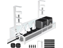 Organizador de cables, organizador de cables multifuncional, accesorios de organización reutilizables Gokoco