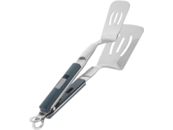 Espátula De Cocina Multifuncional De Acero Inoxidable Con Pinzas Antiadherentes.
