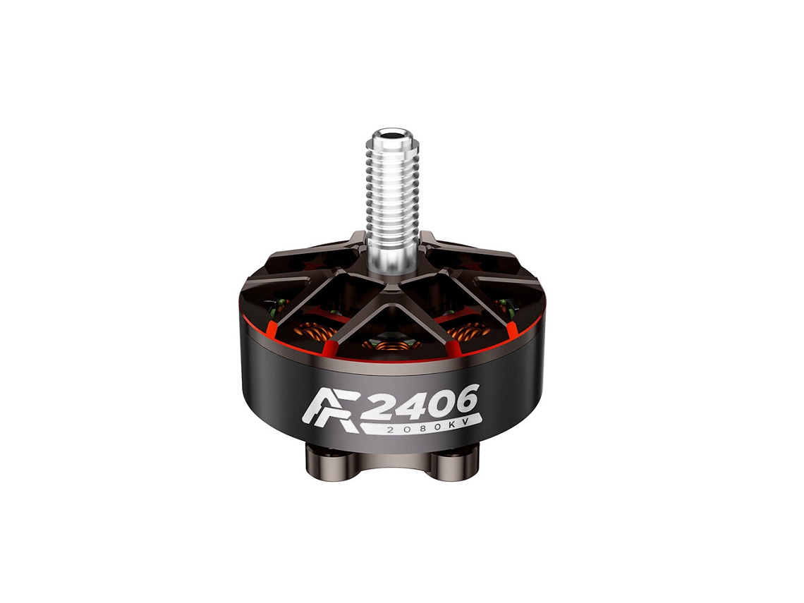 1 Unidad axisflying Af2406 2406 2080kv 6s Motor Sin Escobillas Eje De 5 Mm Para Dron De Carreras Fpv Rc Freestyle De 5 Pulgadas