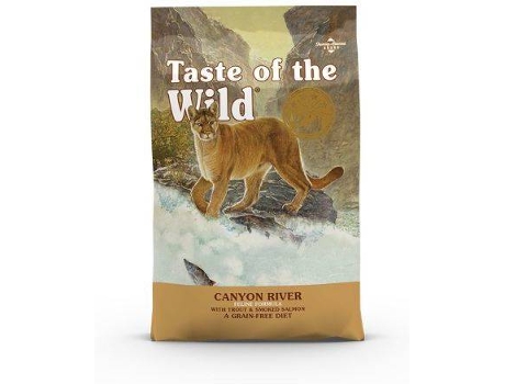 Pienso para Gatos TASTE OF THE WILD (2 Kg - Seco - Todas las Edades - Sabor: Salmón Ahumado y Trucha)