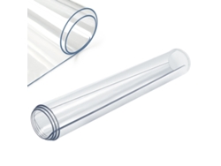 VYLARA Protetor De Mesa Transparente, Tapete De Plástico De Pvc Resistente Ao Calor De 2,0 Mm De Espessura Para Mesas De Jantar, Escrivaninhas, Mesas De Cent