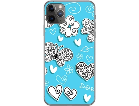 Carcasa iPhone 11 Pro Max (6.5) TUMUNDOSMARTPHONE Mariposas Multicolor