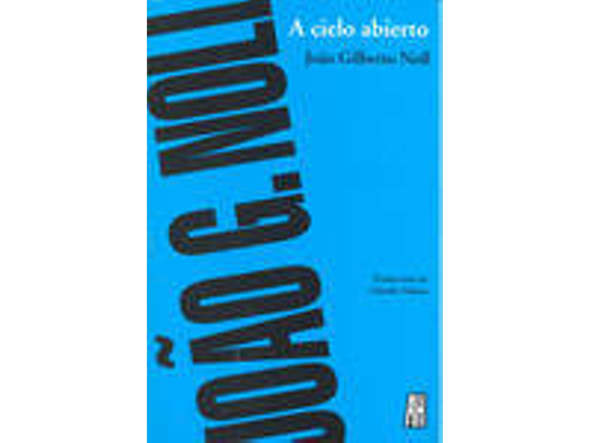 Libro A Cielo Abierto de Joao Gilberto Noll (Español)