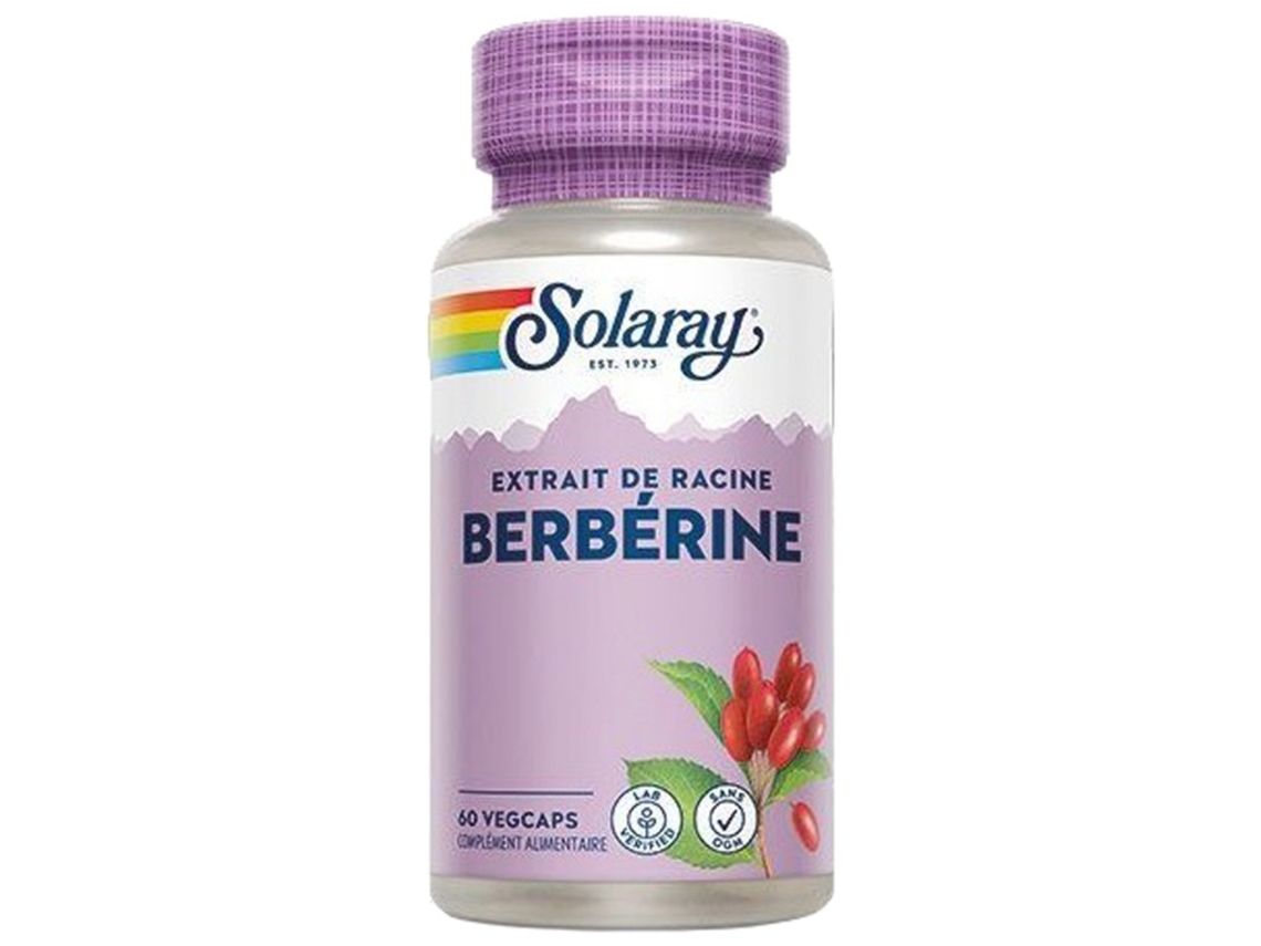 Berberine 60 Plant Capsules SOLARAY