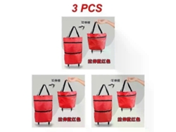 Bolsa de compras plegable, carrito con ruedas, organizador de verduras, portátil. GOKOCO