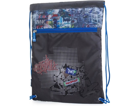 Bolsas SKPAT Gymsack Multifuncional (40 x 30 cm - Gris)