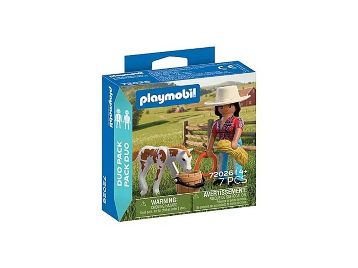 Jinete de equipo con caballo