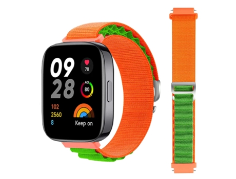 Correa Xiaomi Redmi Watch 3 Naranja y Verde