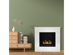 Chimenea Elegante Moderna de Bioetanol 96X35X90H Michelangelo DIVINA FIRE