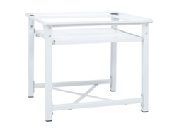 Soporte para lavadora con estante extraíble blanco Lovely Home