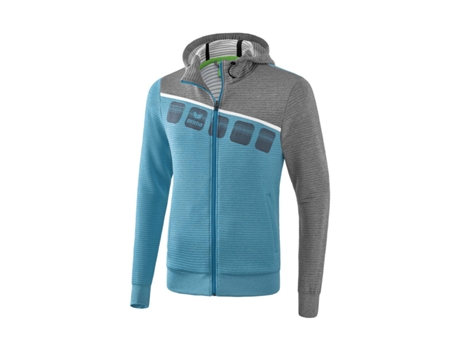 Chaqueta para Hombre ERIMA 5-C Azul para Fitness (XXXL)