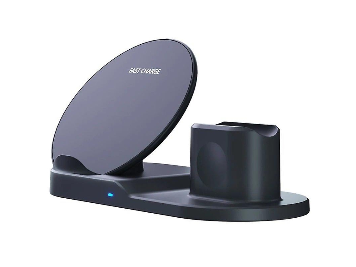 Cargador Sem Fio Para Apple, Samsung Yizhood Negro