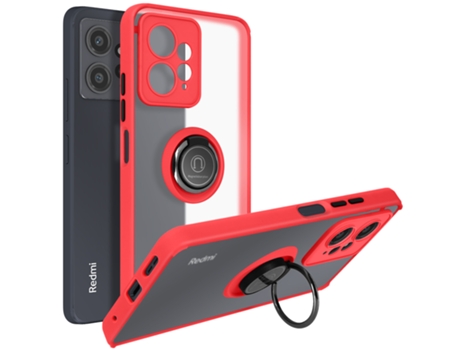 Funda para Xiaomi Redmi A2, Redmi Note 12 AVIZAR Rojo