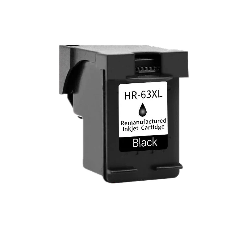 1 Cartucho De Tinta Negro Compatible 63xl Para Hp Officejet 3830 3831 3832 3833 3834 4650 4652 4654 4655 5220 5230