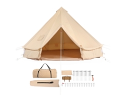 Lona de camping Succebuy de 6 m con orificio para estufa