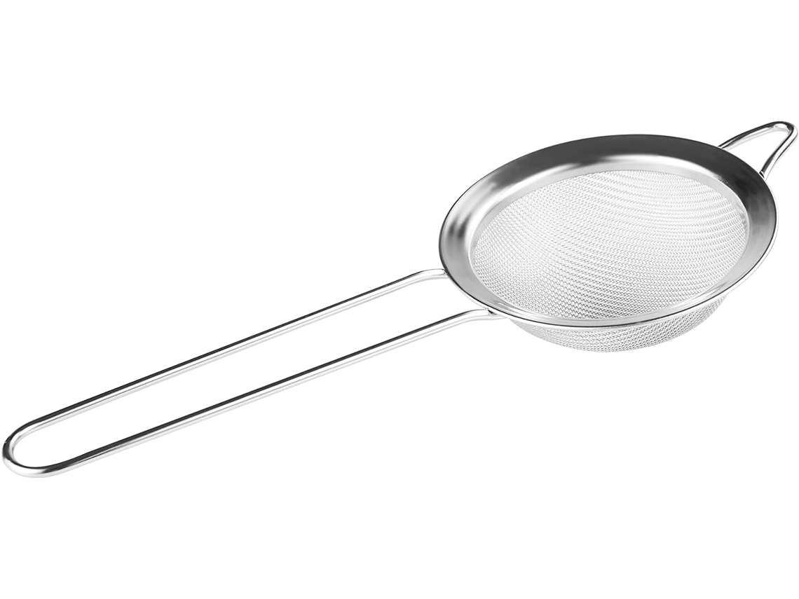 VVJIJILLY Peneira Fina Em Aço Inoxidável Para Chá, Café E Sucos Coador E Filtro Multiusos