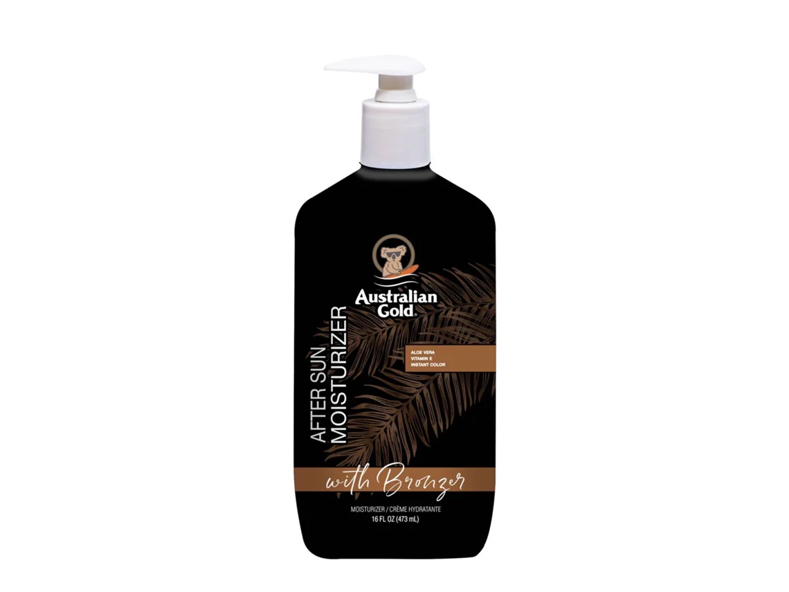 Hidratante para después del sol con bronceador Australian Gold