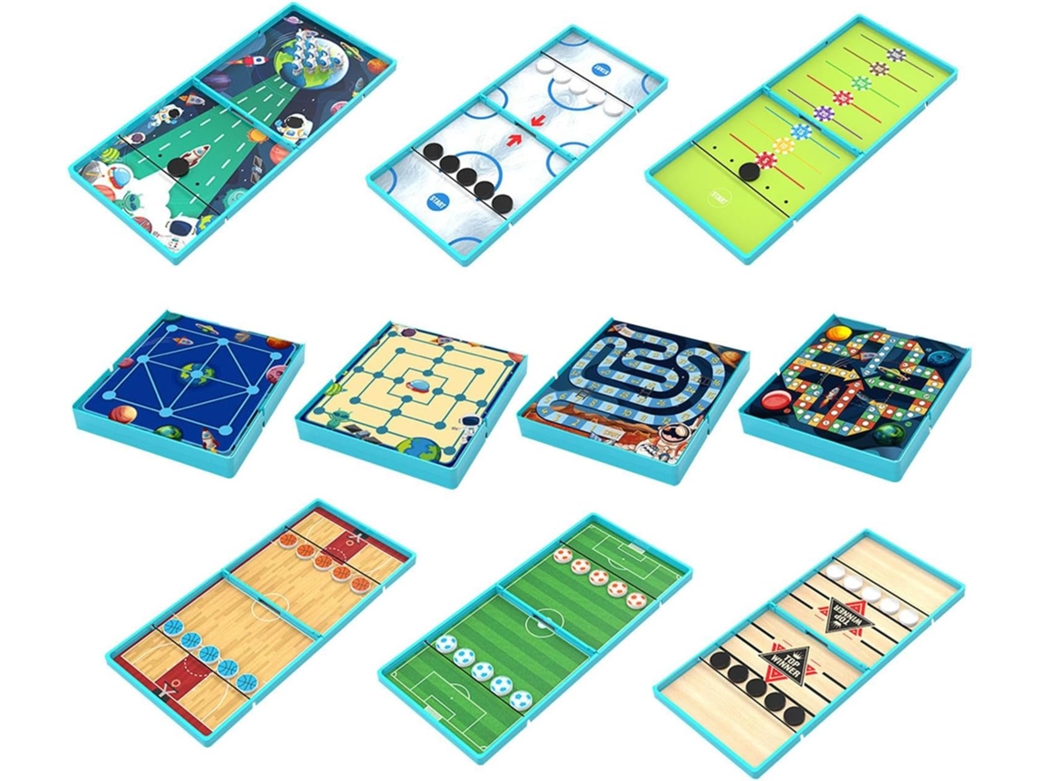 Juego de Fronda, Juego de la Sociedad de Hockey de Fronda | Plateau De Jeu Slingshot Sling Puck Conjun Gokoco