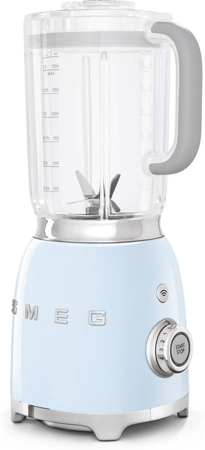 Batidora de Vaso SMEG Anni 50 BLF01PBEU (800 W - 1.5 L - Azul)