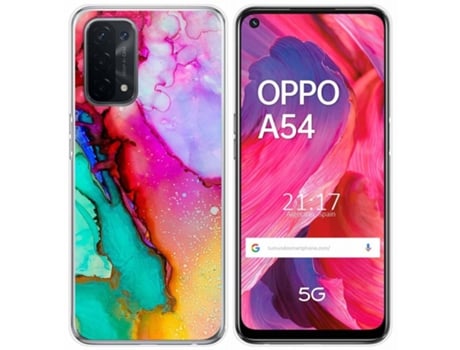 Carcasa Oppo A54 5G / A74 5G TUMUNDOSMARTPHONE Dibujos Multicolor