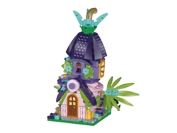 Juguete De Bloques De Construcción Con Forma De Castillo Con Temática De Frutas Para Niños En Edad Preescolar.