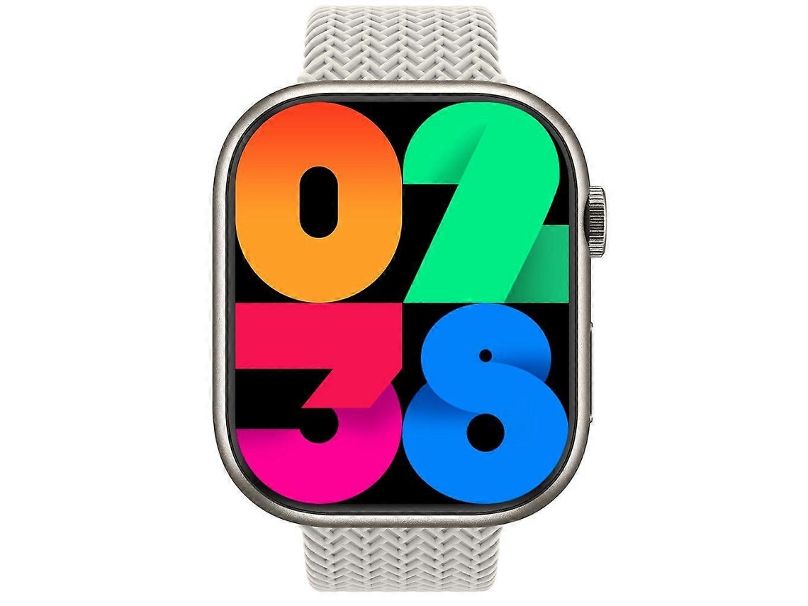 Reloj inteligente Hk9 Pro con pantalla AMOLED, brújula, llamadas Bluetooth, Serie 8, bicicleta eléctrica inalámbrica Ly