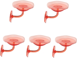 Soporte Decorativo De Pared Para Baño Con Forma De Flor, 5 Piezas.